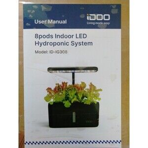 iDOO Indoor Hydroponic System LED Lighting Model ID - IG 308